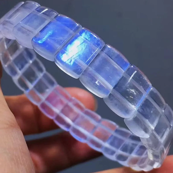Blue Moonstone Bangle-ToShay.org