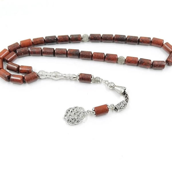 Red Obsidian Prayer Tasbih-ToShay.org
