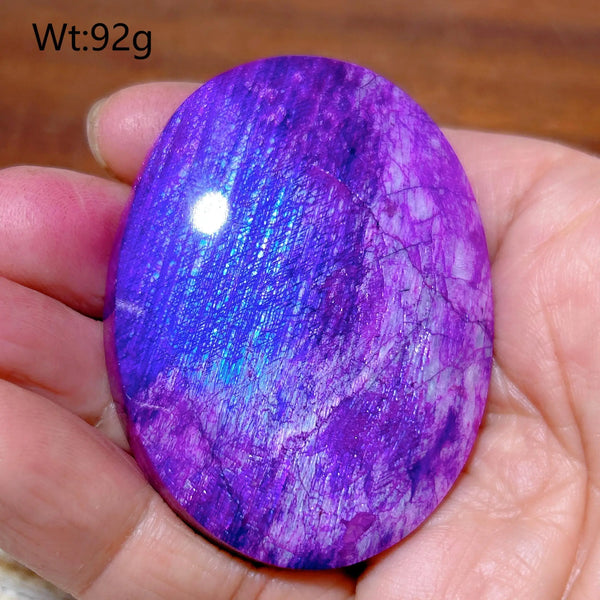 Purple Violet Rainbow Moonstone-ToShay.org
