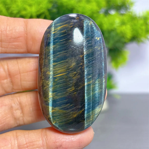 Blue Yellow Tiger Eye Stone-ToShay.org