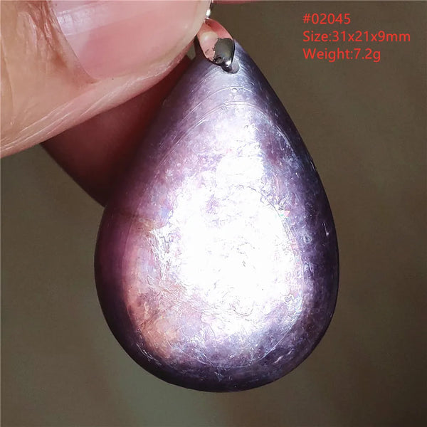 Purple Lepidolite Pendant-ToShay.org