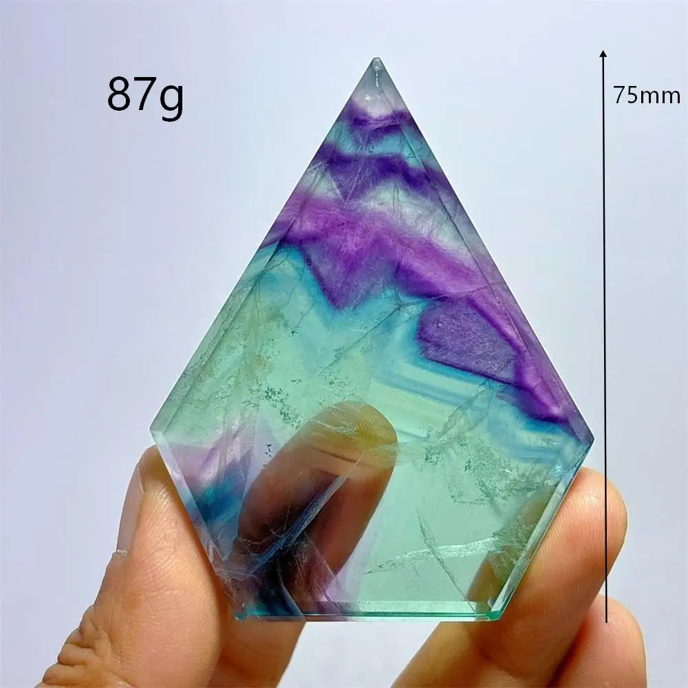 Rainbow Fluorite Rhombus-ToShay.org
