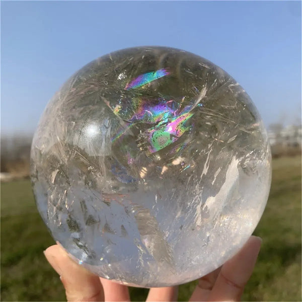 White Quartz Crystal Ball-ToShay.org