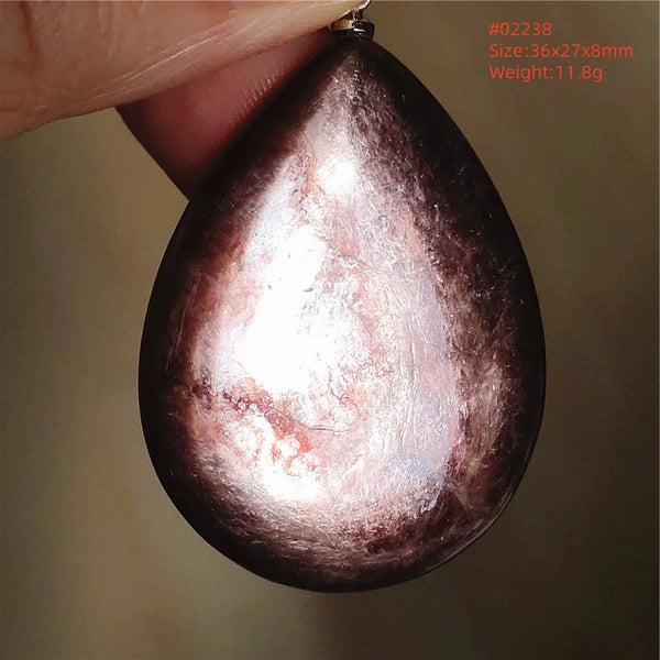 Purple Lepidolite Pendant-ToShay.org