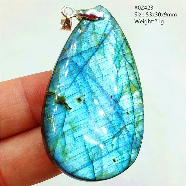 Rainbow Labradorite Pendant-ToShay.org