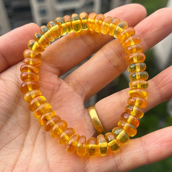 Yellow Amber Bracelet-ToShay.org