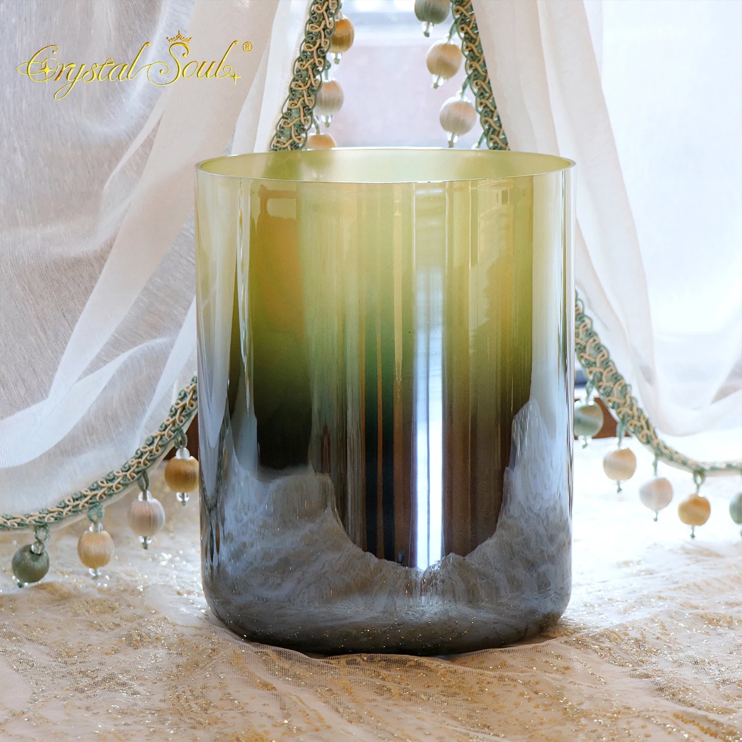 Crystal Soul 6.2" 440Hz E Customizable High-end Crystal Singing Bowl for Meditation Yoga Source Manufacturer-ToShay.org