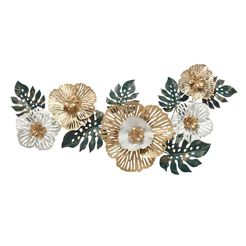 Flower Iron Wall Art-ToShay.org