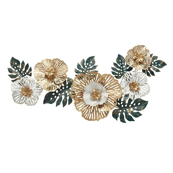 Flower Iron Wall Art-ToShay.org