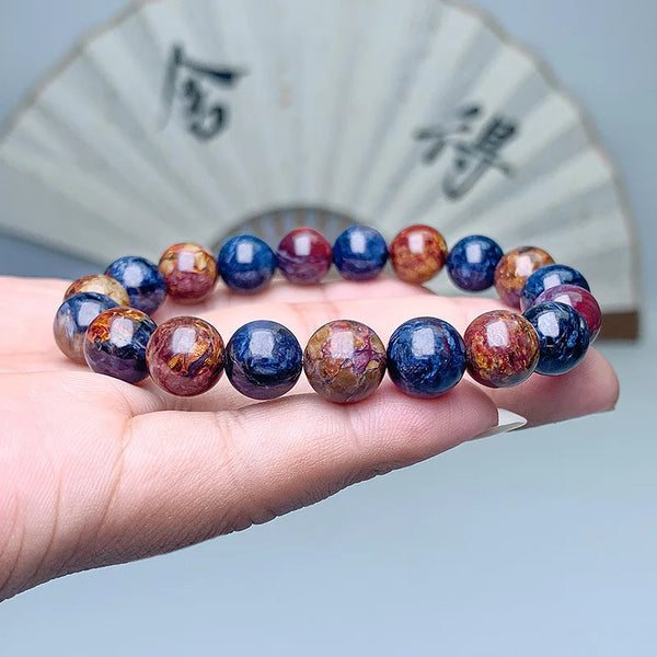 Blue Red Pietersite Bracelet-ToShay.org