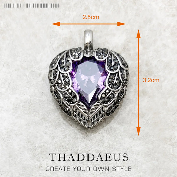 Silver Zircon Charms-ToShay.org