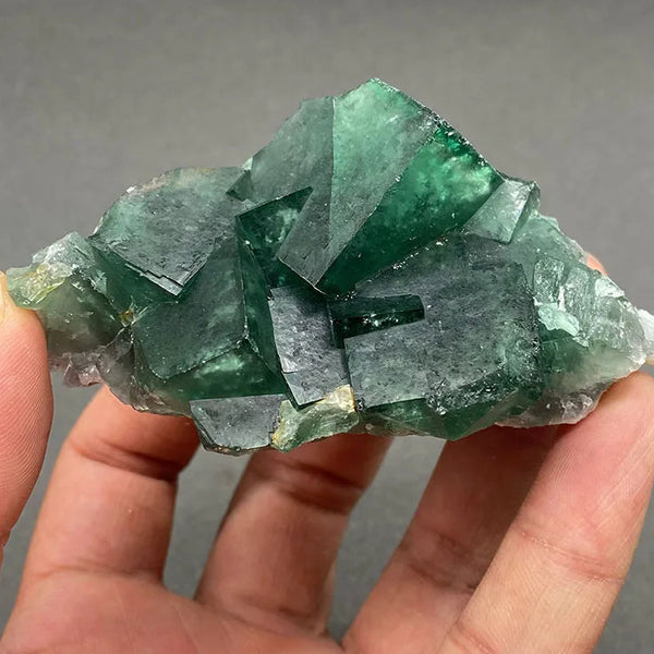 Green Fluorite Crystal-ToShay.org
