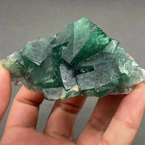 Green Fluorite Crystal-ToShay.org