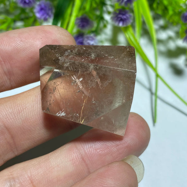 Gold Rutilated Quartz Rock-ToShay.org