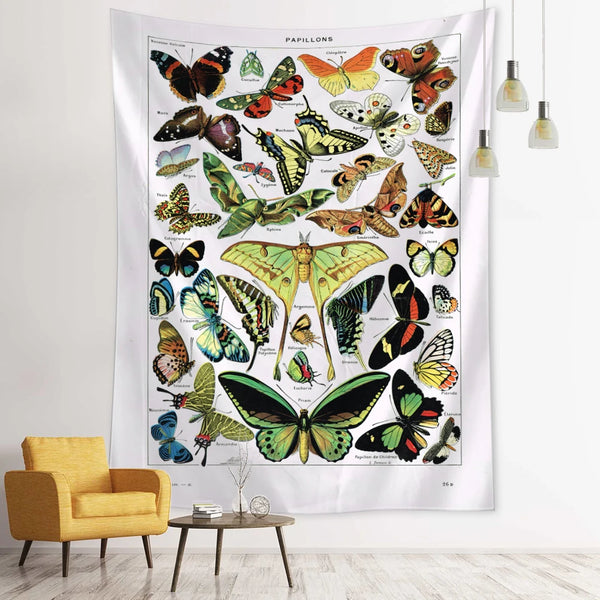 Butterfly Art Tapestry-ToShay.org