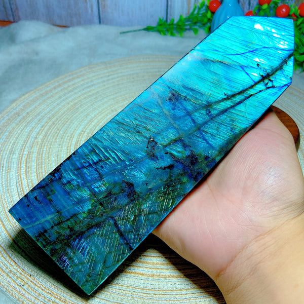 Blue Labradorite Obelisk-ToShay.org