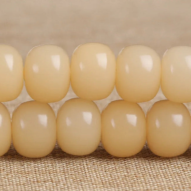 Yellow Bodhi Root Beads-ToShay.org
