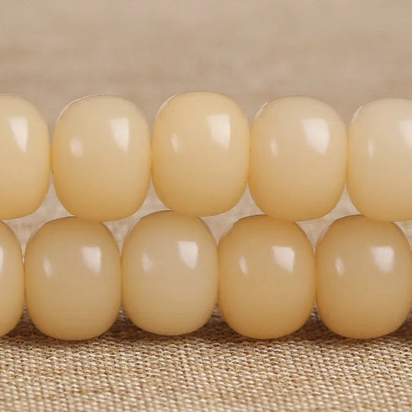 White Bodhi Root Bracelet-ToShay.org