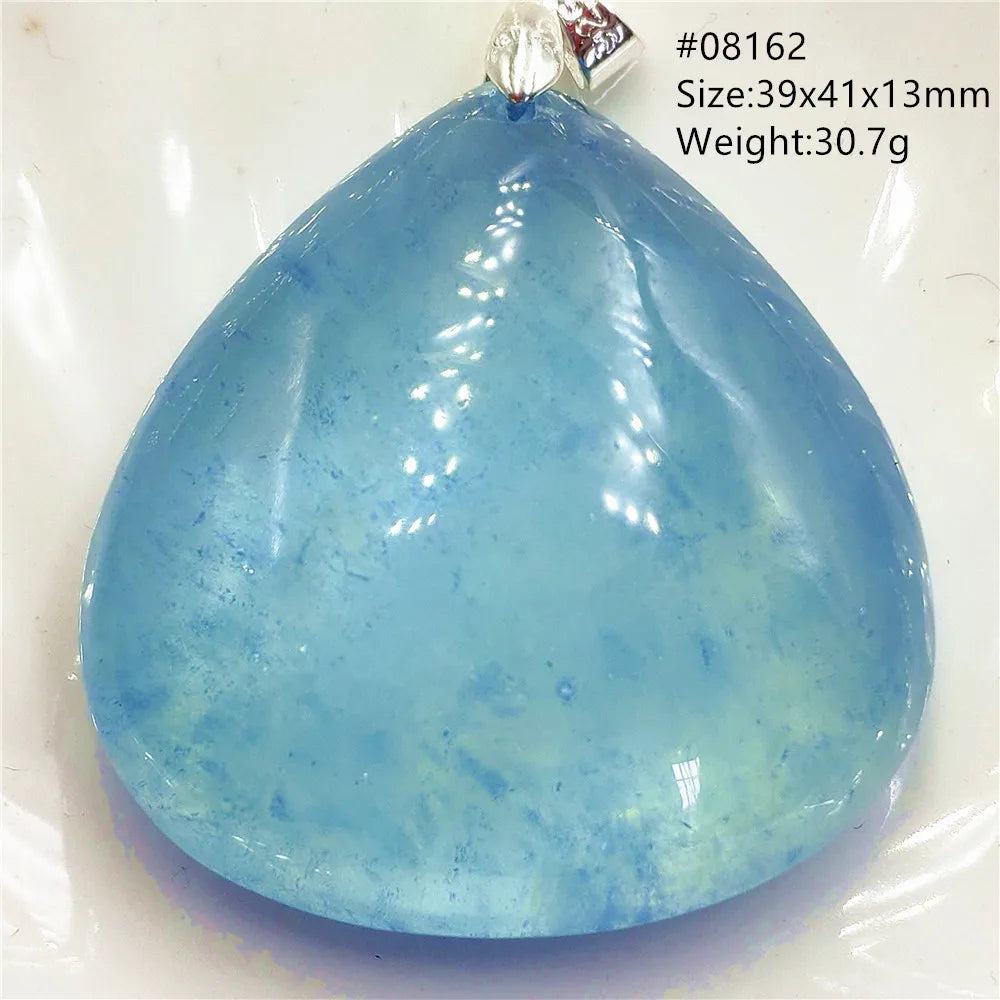 Blue Aquamarine Pendant-ToShay.org