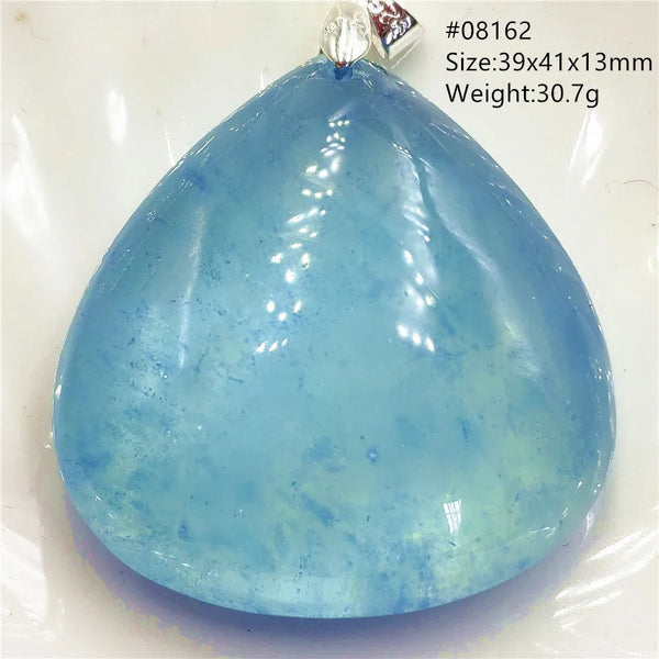 Blue Aquamarine Pendant-ToShay.org
