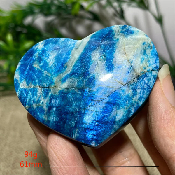 Blue Flash Moonstone Heart-ToShay.org