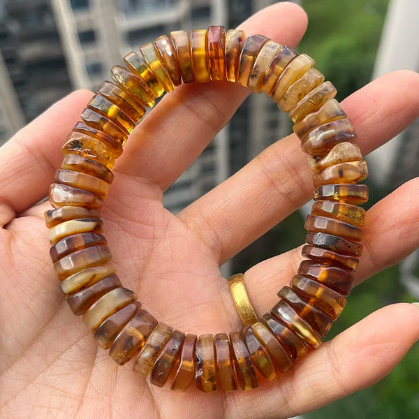 Yellow Amber Bracelet-ToShay.org