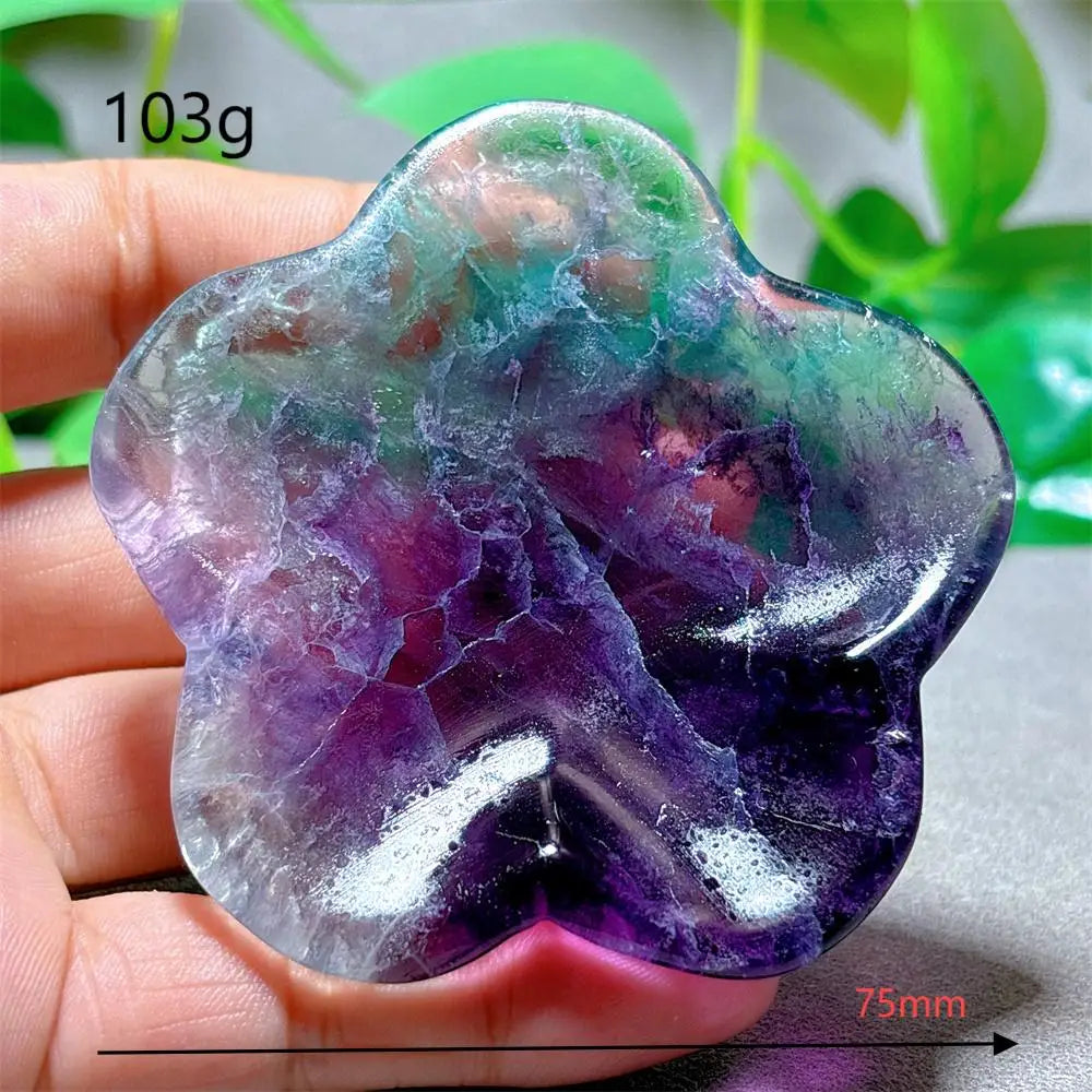 Rainbow Fluorite Bloom Bowl-ToShay.org