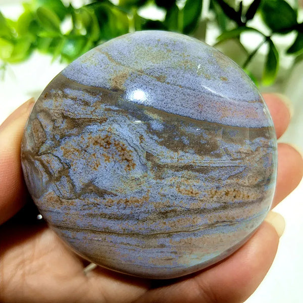 Ocean Jasper Palm Stone-ToShay.org