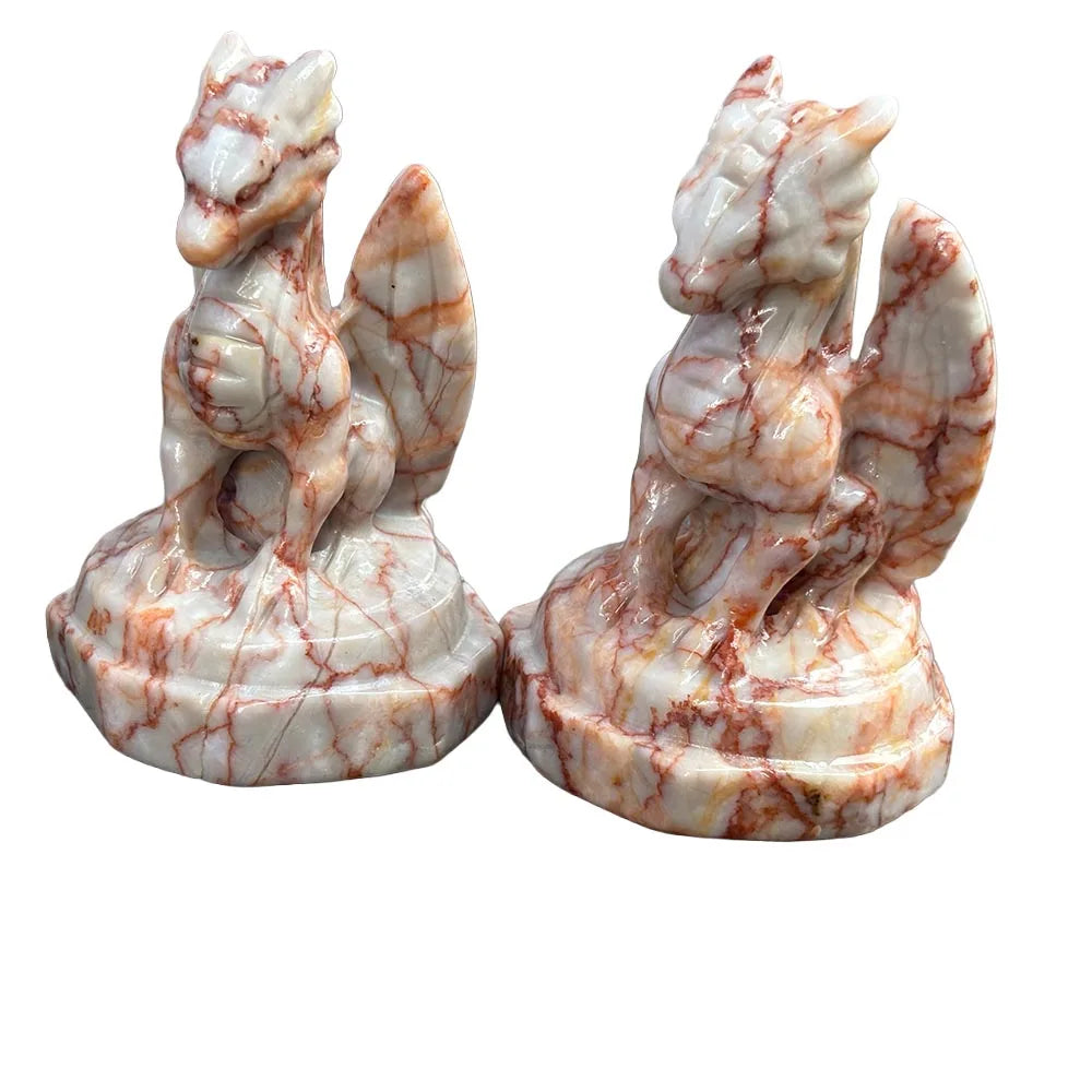 Red Network Stone Dragon-ToShay.org
