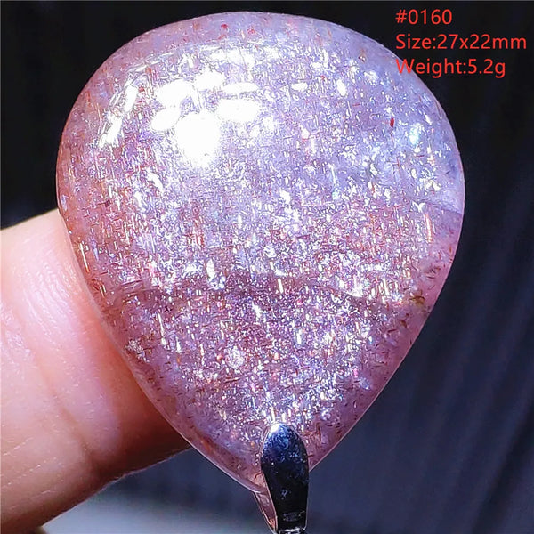 Blue Blood Red Lolite Pendant-ToShay.org