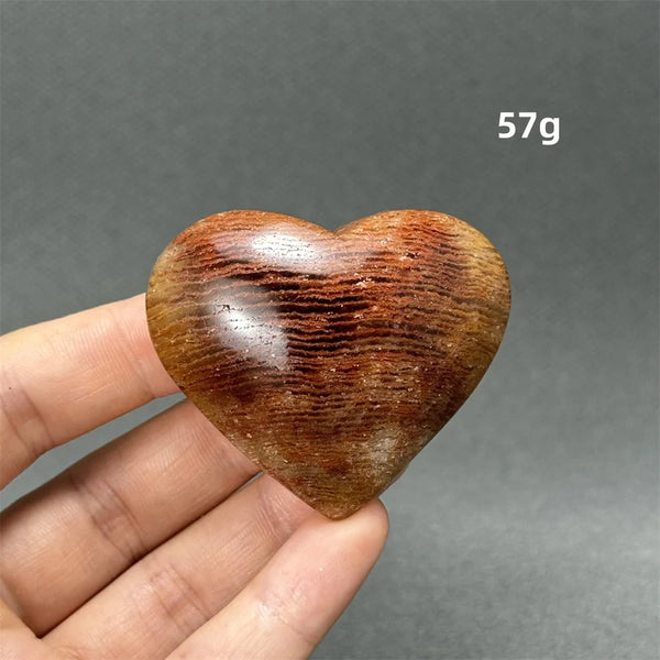Green Ghost Quartz Heart-ToShay.org