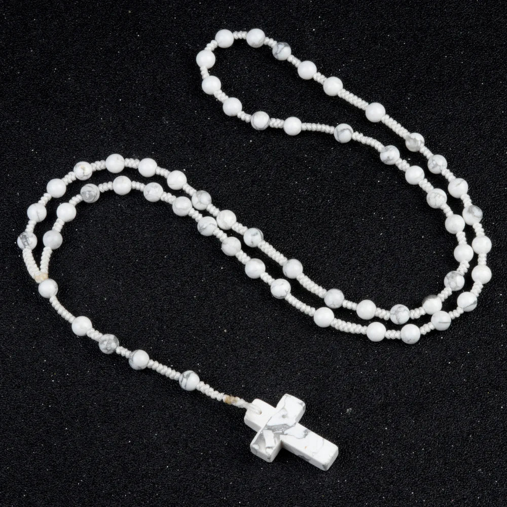 Mixed Crystal Bead Rosary-ToShay.org