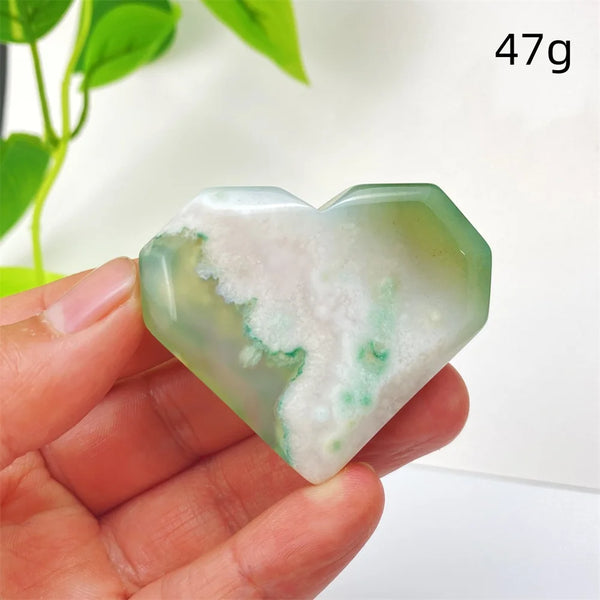 Green Cherry Blossom Agate-ToShay.org