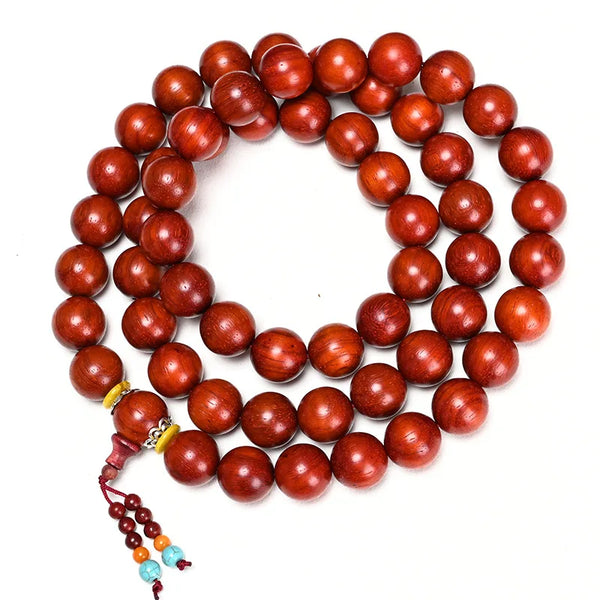 Red Rosewood Prayer Beads-ToShay.org