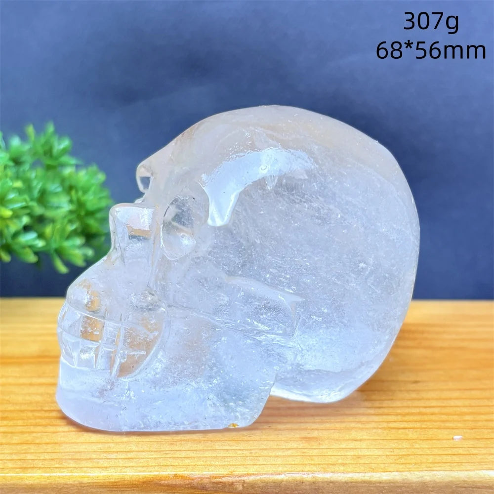 White Quartz Crystal Skull-ToShay.org