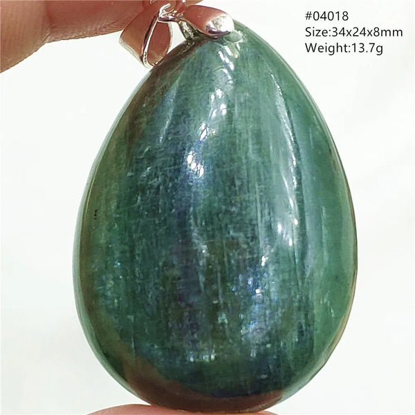 Green Blue Kyanite Pendant-ToShay.org