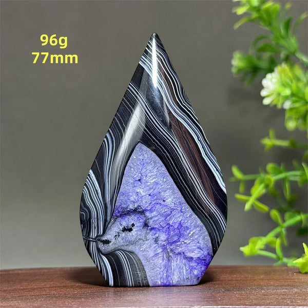 Purple Agate Flame-ToShay.org