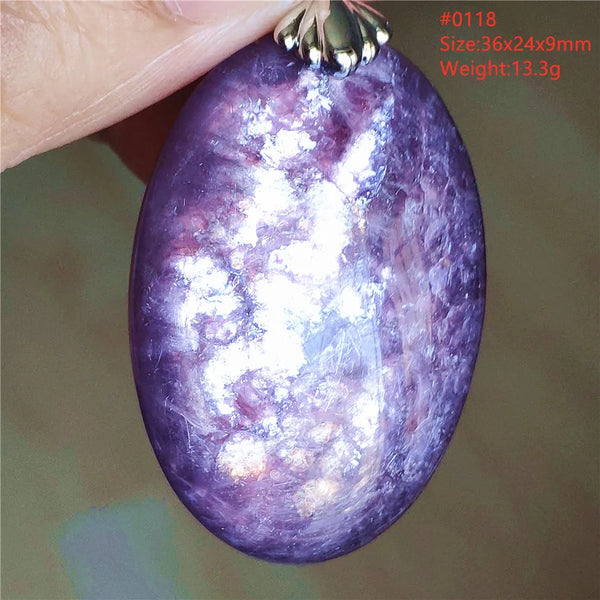 Purple Red Lepidolite Quartz-ToShay.org