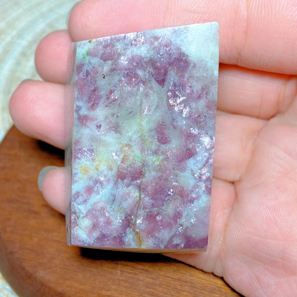 Pink Tourmaline Slice-ToShay.org