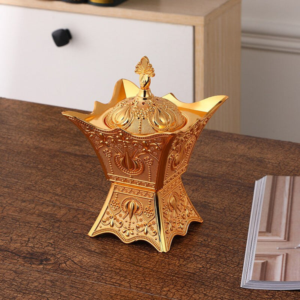 Gold Incense Burner-ToShay.org