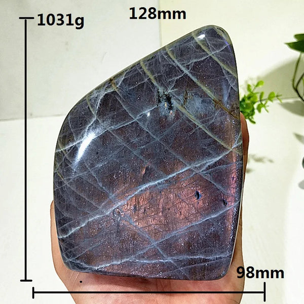 Purple Labradorite Crystal-ToShay.org