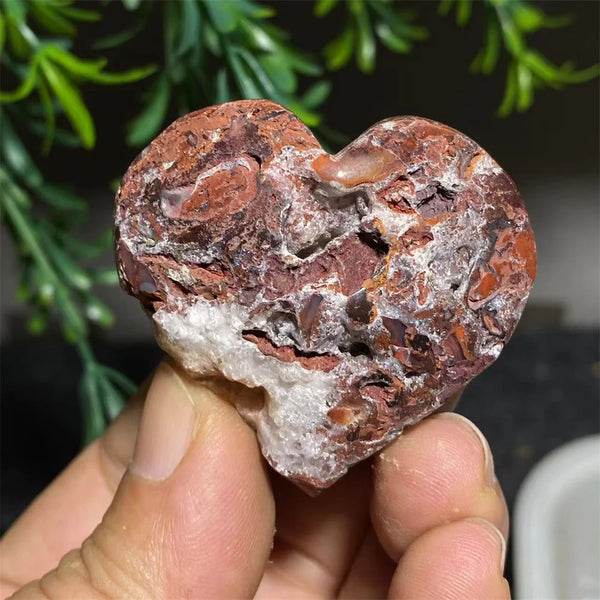 Red Agate Heart-ToShay.org