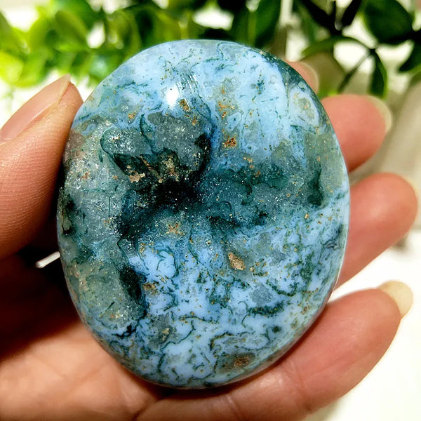 Ocean Jasper Palm Stone-ToShay.org