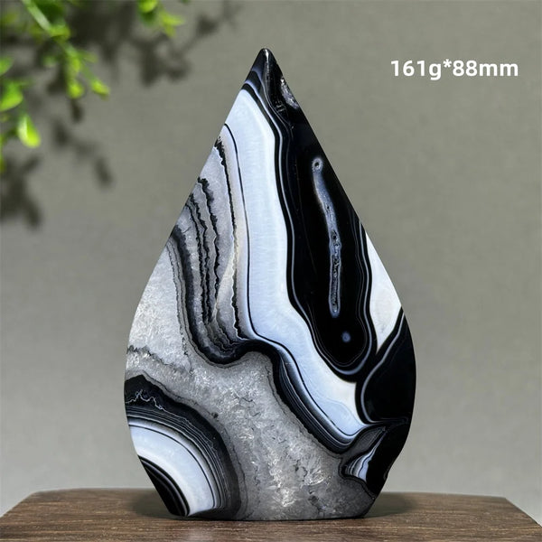 Black Agate Torch-ToShay.org