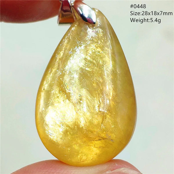 Gold Lepidolite Pendant-ToShay.org