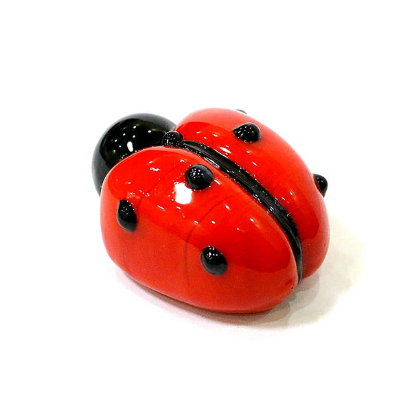 Glass Red Ladybug-ToShay.org