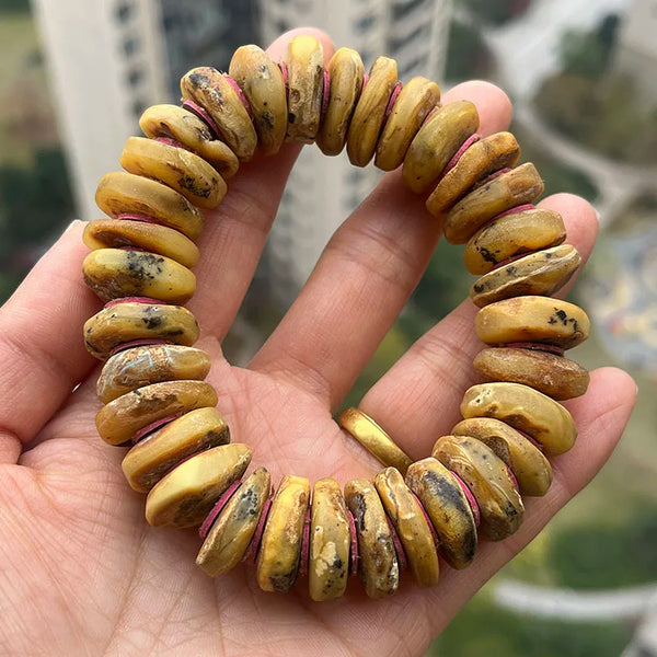 Yellow Amber Bracelet-ToShay.org