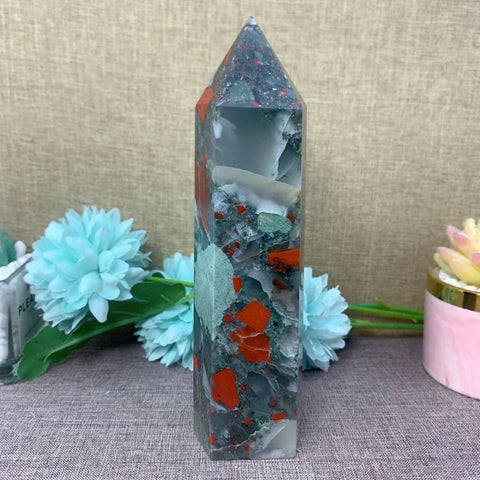 Green Bloodstone Tower-ToShay.org