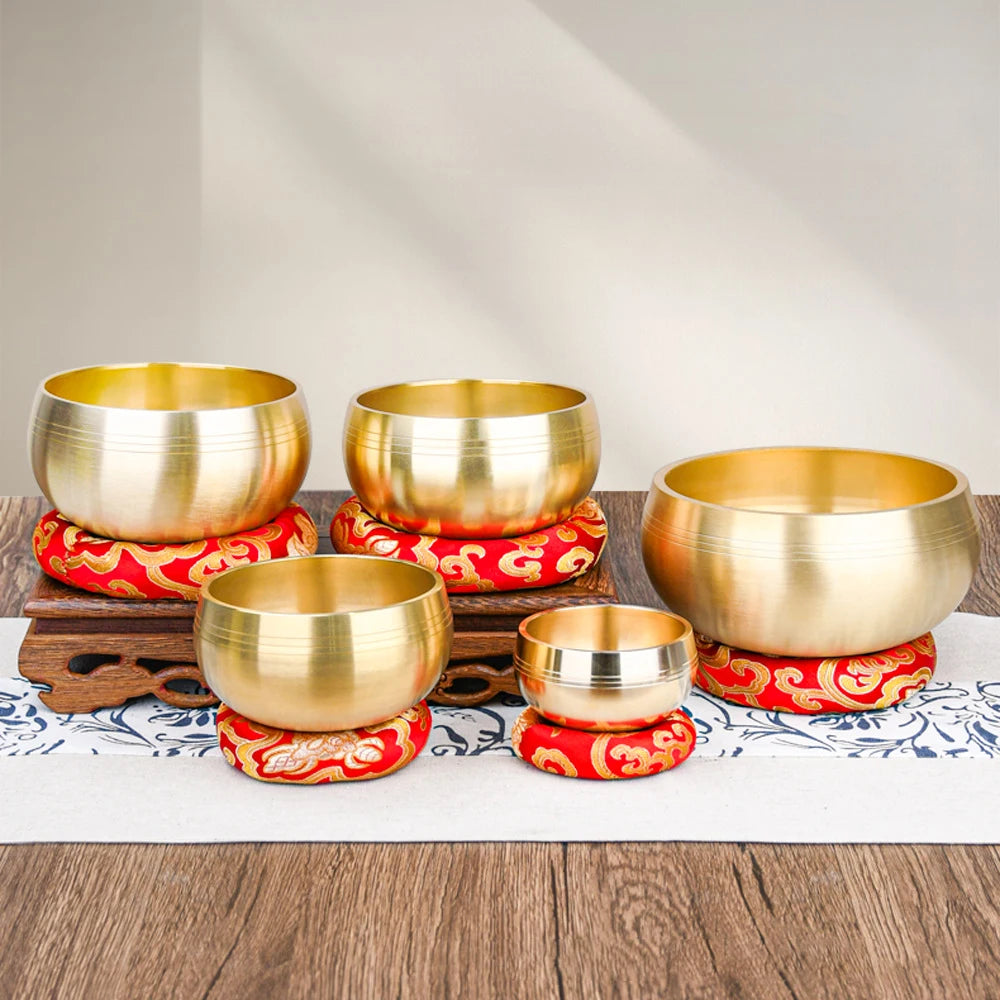 Tibetan Brass Singing Bowl-ToShay.org