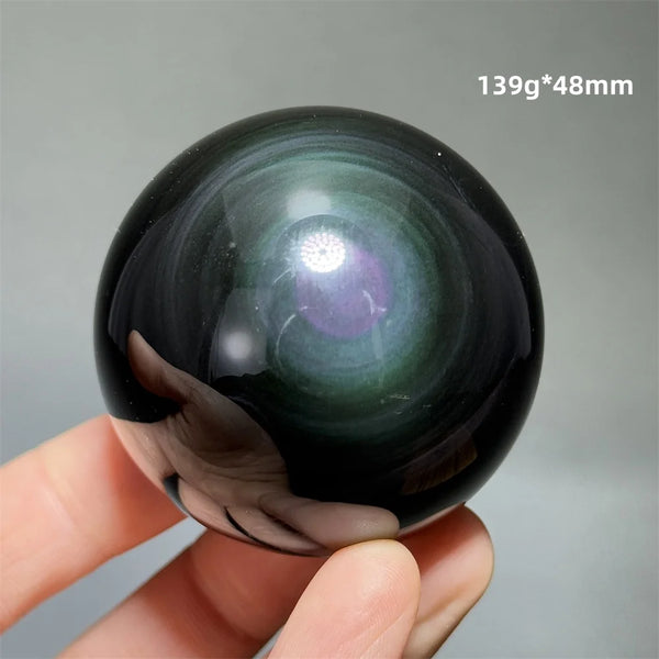 Rainbow Obsidian Ball-ToShay.org